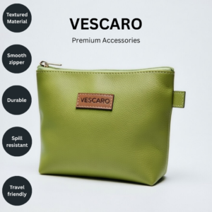 Vescaro Olive Green Multipurpose Pouch